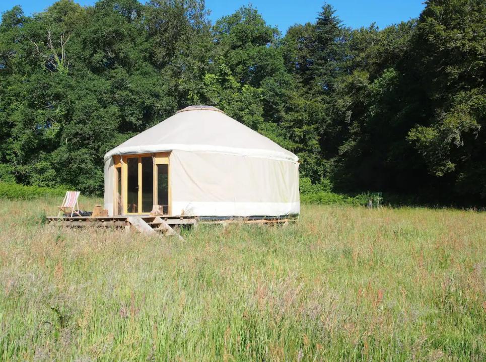 Hotel Yourte Douillette, Sauna, Petite Riviere, Promenades Bucoliques Et Sauvages Ploërdut Exteriér fotografie