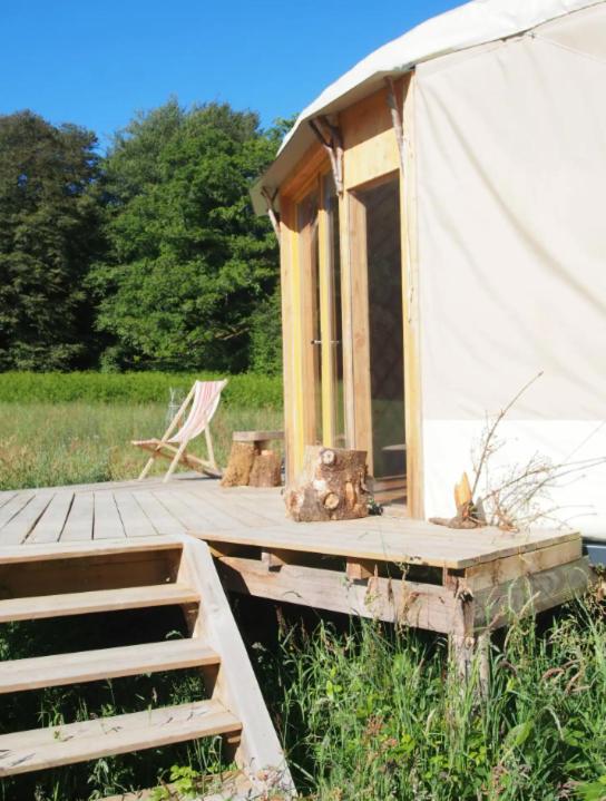 Hotel Yourte Douillette, Sauna, Petite Riviere, Promenades Bucoliques Et Sauvages Ploërdut Exteriér fotografie